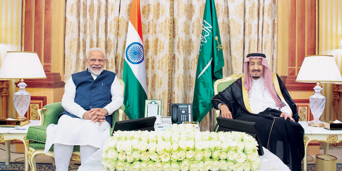  جانب من المباحثات السعودية - الهندية