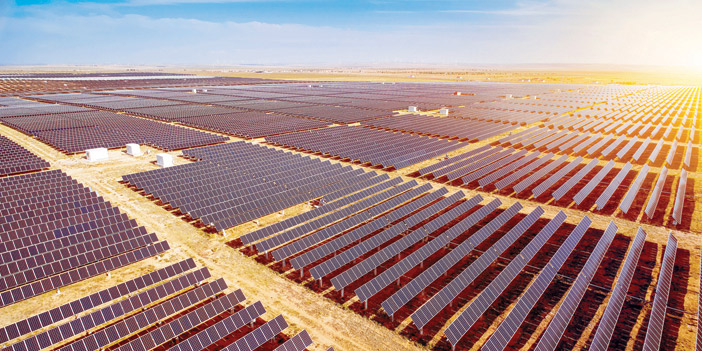 الألواح الشمسية المستخدمة في توليد الطاقة الكهروضوئية