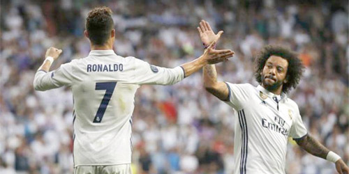  مارسيلو وكريستيانو رونالدو