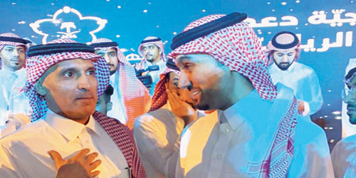  رئيس عفيف في حديث سابق مع سمو الأمير عبد العزيز بن تركي