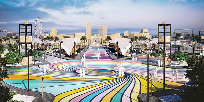  مجسم لواحة الدرعية