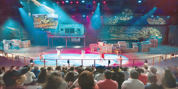  جانب من الأعمال الترفيهية