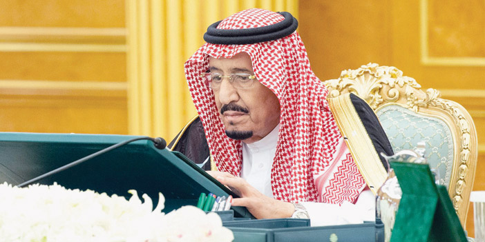  خادم الحرمين الشريفين مترئساً جلسة مجلس الوزراء