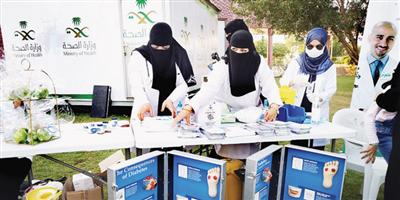 «صحة الرياض» تواصل تقديم خدماتها لزوار «سفاري الرياض» 