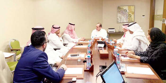  من اجتماع اللجنة المنظمة لمهرجان الرياض للتسوق