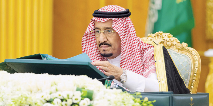  خادم الحرمين الشريفين مترئساً جلسة مجلس الوزراء