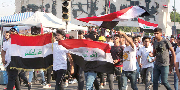  العراقيون مستمرون في احتجاجاتهم ضد الحكومة