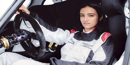 ريما الجفالي أول سعودية في السباقات الدولية 
