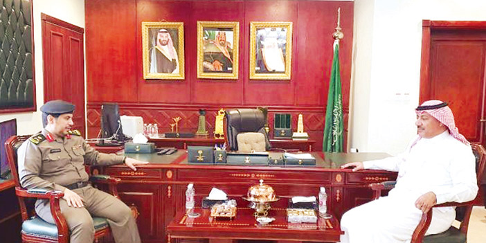  التمياط أثناء استقباله للوذيناني