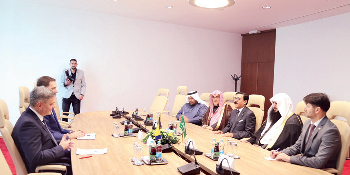  اجتماع العريفي مع د. زفيزديتش