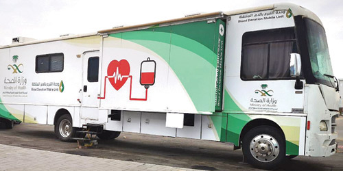 حملة للتبرع بالدم في «واجهة الرياض» 