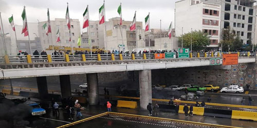 الاحتجاجات الإيرانية شملت 28 محافظة و100 مدينة 