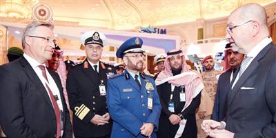 افتتاح الملتقى البحري السعودي الدولي بالرياض 