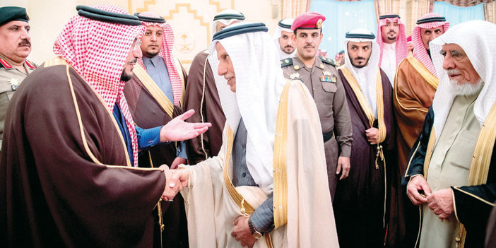  جلسة سموه الأسبوعية مع المواطنين في قصر التوحيد ببريدة