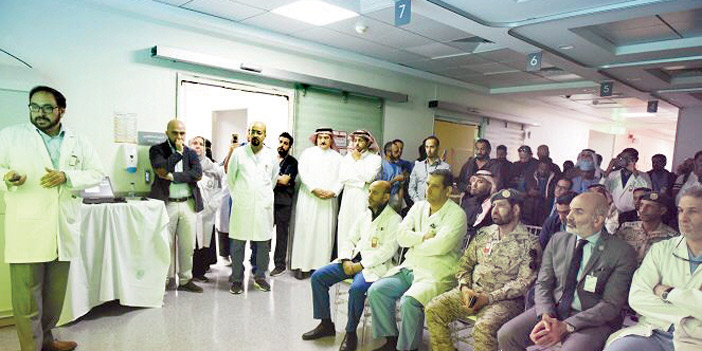  من تدشين وحدة الأشعة