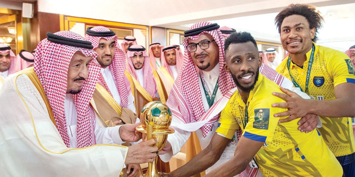 خادم الحرمين الشريفين يرعى المباراة الختامية لمسابقة كأس خادم الحرمين الشريفين لكرة القدم