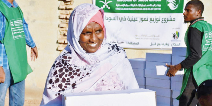 توزيع 3.260 كرتون تمر في السودان 