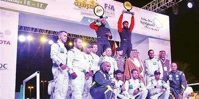 الأمن العام يعتلي قمة الترتيب العام وينتزع بطولة رالي السعودية 