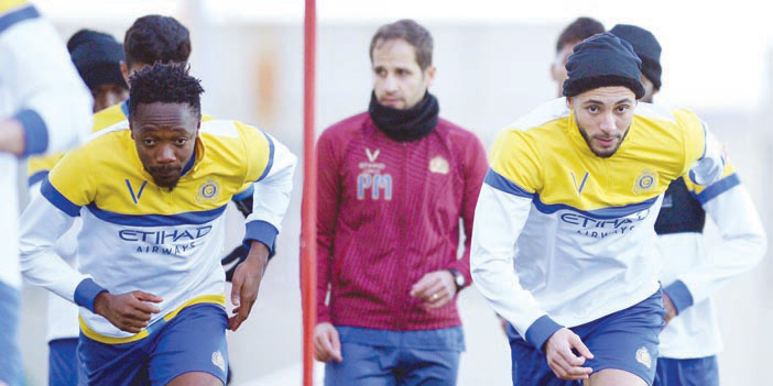  من تدريب النصر