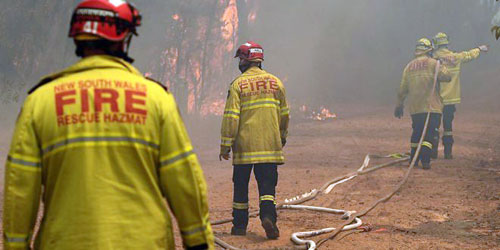 أستراليا تعلن حالة الطوارئ في ولاية نيو ساوث ويلز بسبب الحرائق 