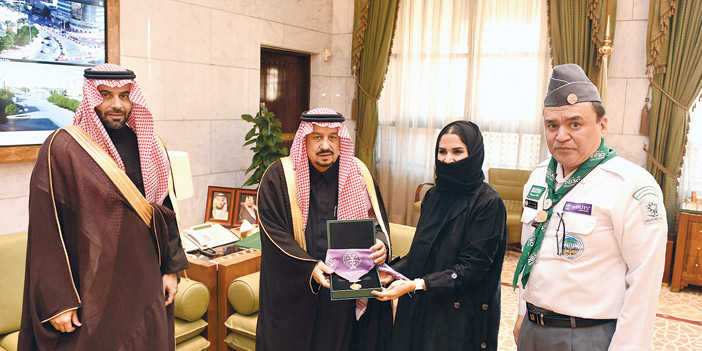  سمو أمير منطقة الرياض خلال حفل الاستقبال