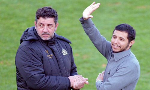   فيتوريا ورئيس النادي السويكت