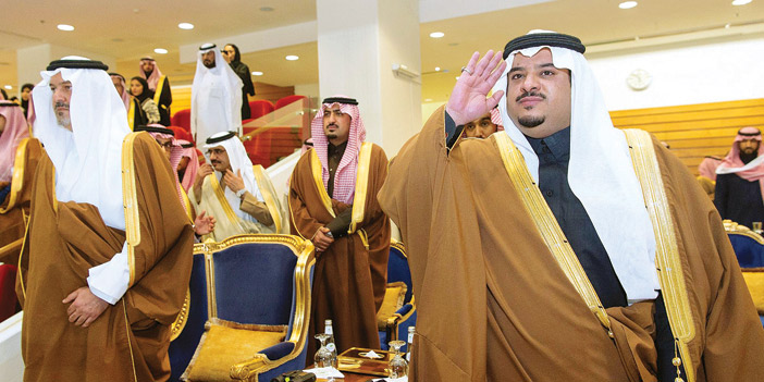  نائب أمير منطقة الرياض خلال رعايته الحفل