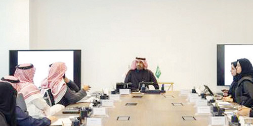  جانب من الاجتماع