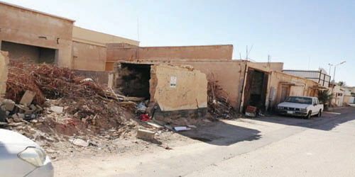  المباني والمنازل المهجورة