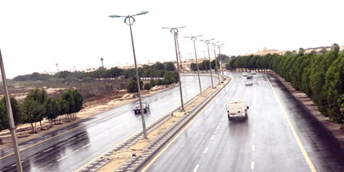  طريق الملك عبدالعزيز بعد تأهيلة