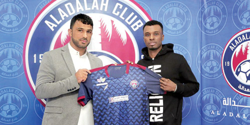  الصقور والبلادي أثناء بروتوكول التوقيع