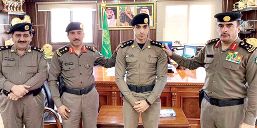  من تقليد العوفي رتبته الجديدة