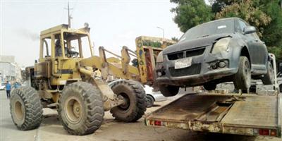 أمانة الأحساء تزيل 3.242 مركبة تالفة في 2019 