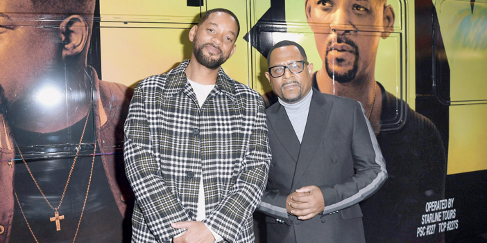 ويل سميث ومارتن لورانس يحضران عرض فيلمهما الجديد «Bad Boys For Life» 