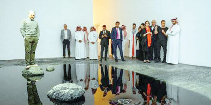  من معرض بينالسور في مركز الملك عبدالعزيز في الرياض