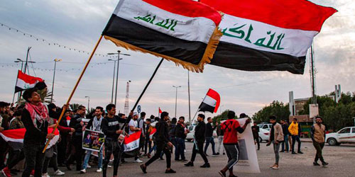 مقتل متظاهر وإصابة 24 آخرين في بغداد 