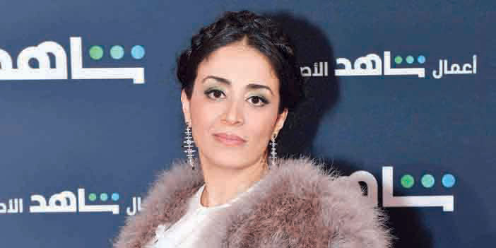 الممثلة السعودية ريم الحبيب تحضر حفل «مجموعة MBC» 