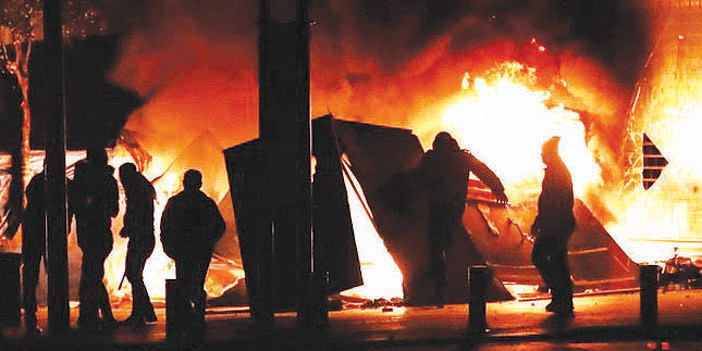  من أحداث مواجهات بيروت أمس