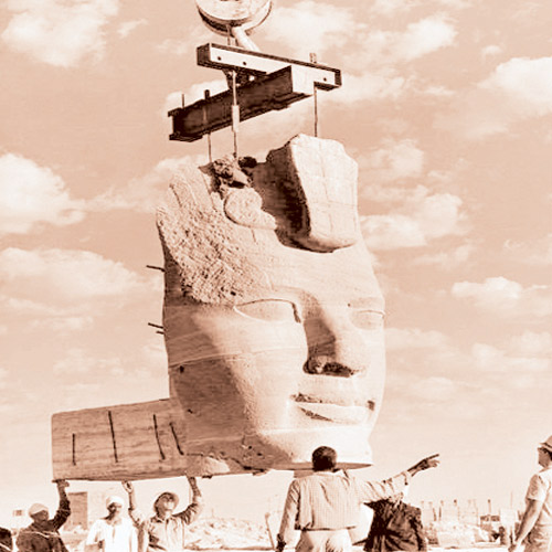 خلال مشروع نقل معابد «أبو سمبل» جنوب مصر (1964-1968م)