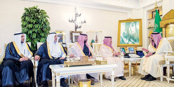  جانب من الاستقبال