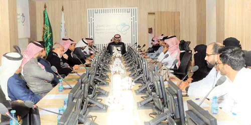  من اجتماع التجمع الصحي بالقصيم