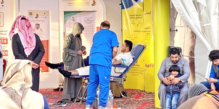  من مشاركة جمعية أصدقاء بنوك الدم بربيع بريدة 41