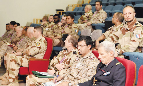  جانب من اختتام التمرين