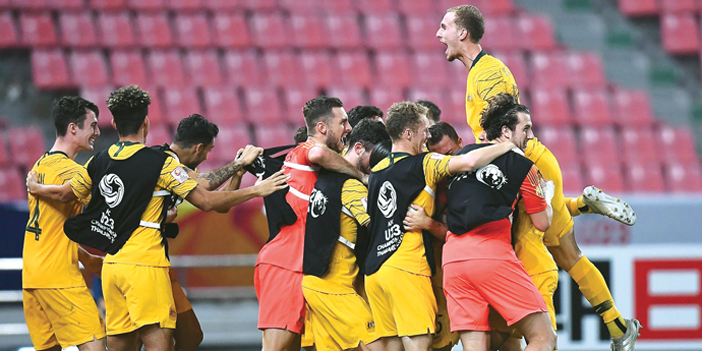  فرحة استرالية بالتأهل