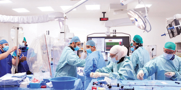  غرفة العمليات بمستشفى د. سليمان الحبيب بالخبر