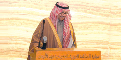  السفير السعودي في الأردن نايف السديري