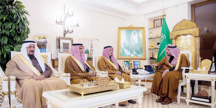  جانب من الاستقبال