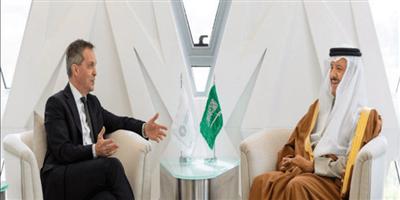 الأمير سلطان بن سلمان يستقبل السفير البرازيلي 
