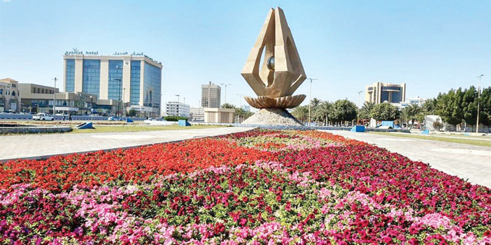 4 ملايين زهرة لتزيين شوارع الخبر 