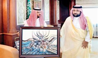 الأمير تركي بن محمد بن ناصر رئيسًا فخريًا لفرع جمعية التشكيليين في جازان 
